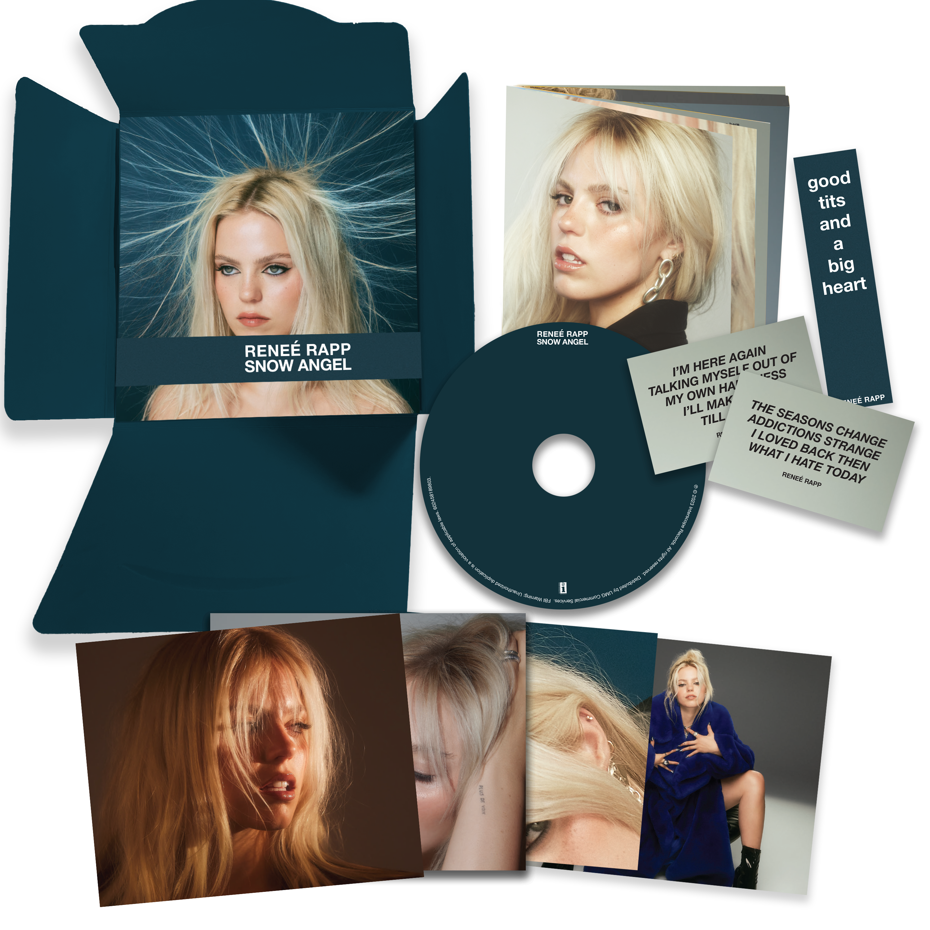 Reneé Rapp - Snow Angel CD Exclusive Fan Pack