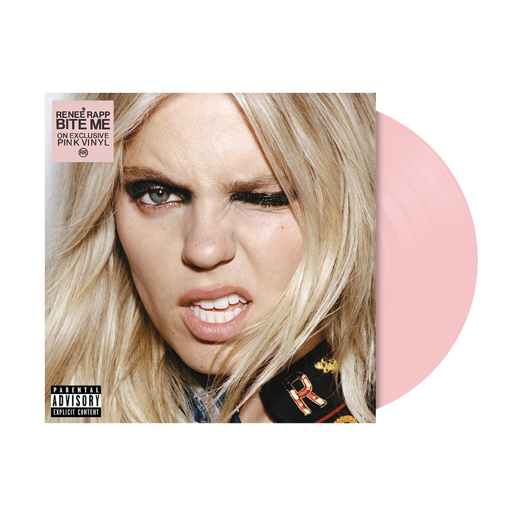 BITE ME Exclusive Baby Pink Vinyl with Alternate Cover + Signed Art Card