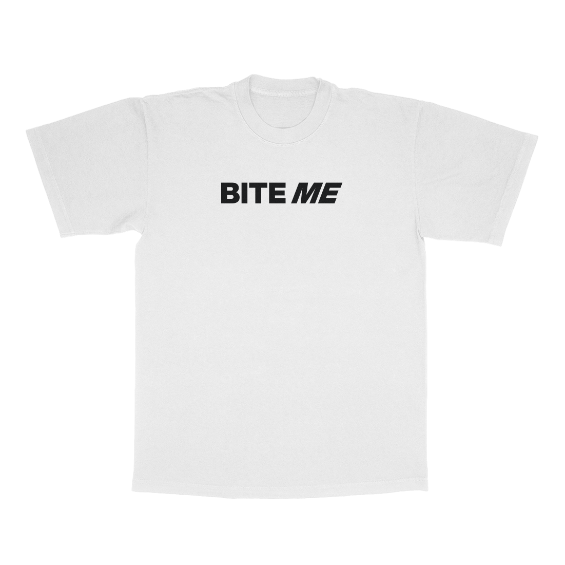 BITE ME Exclusive CD with Alternate Cover + BITE ME T-Shirt