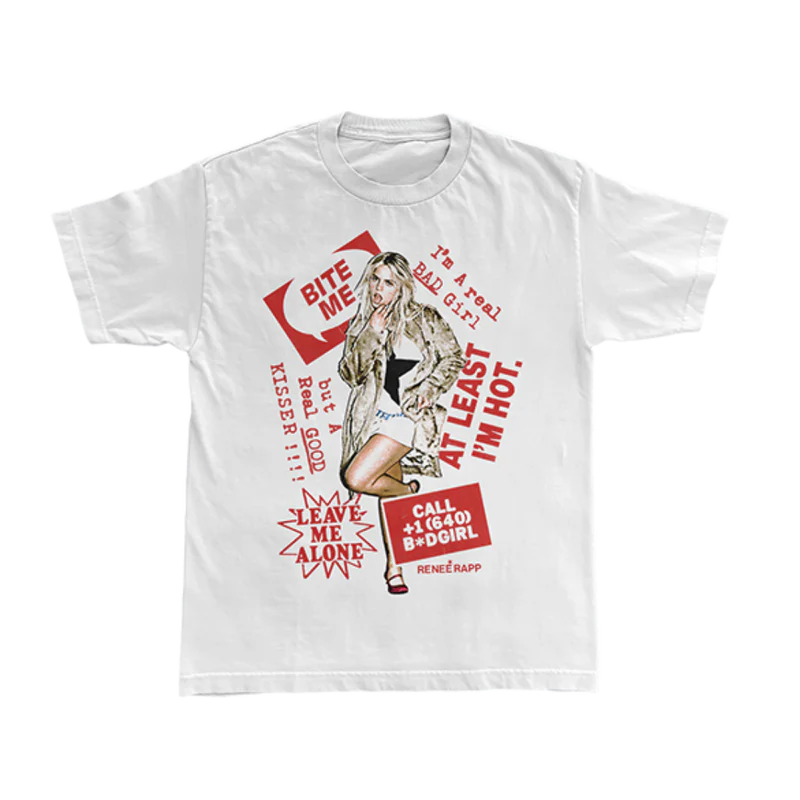 Reneé Rapp - WHITE DATE BACK TOUR TEE